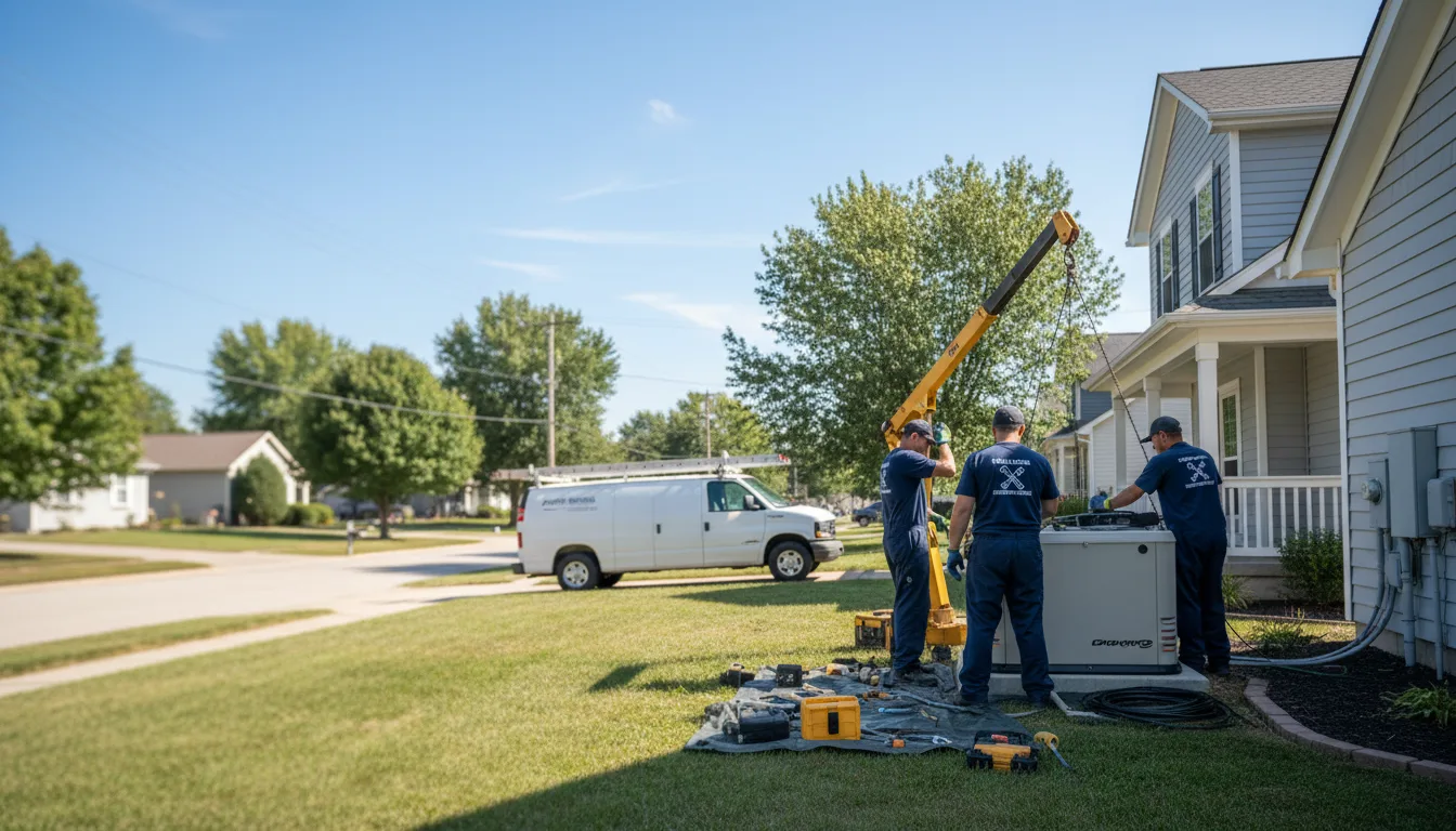 Generator Installation in Mascoutah, IL near me